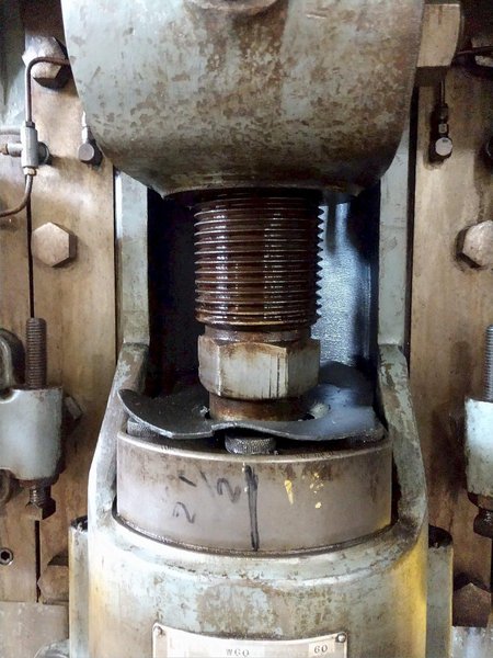 60 TON L &amp; J MODEL #W60 OBI PRESS, 2.5&quot; STROKE: STOCK #12978