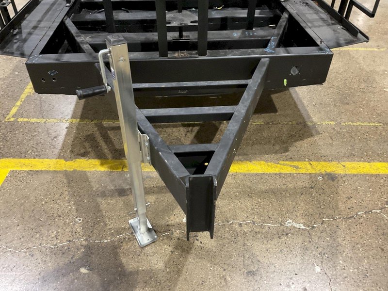 CUSTOM CAGE TRAILER (NO HITCH) 160” x 92” BED USED