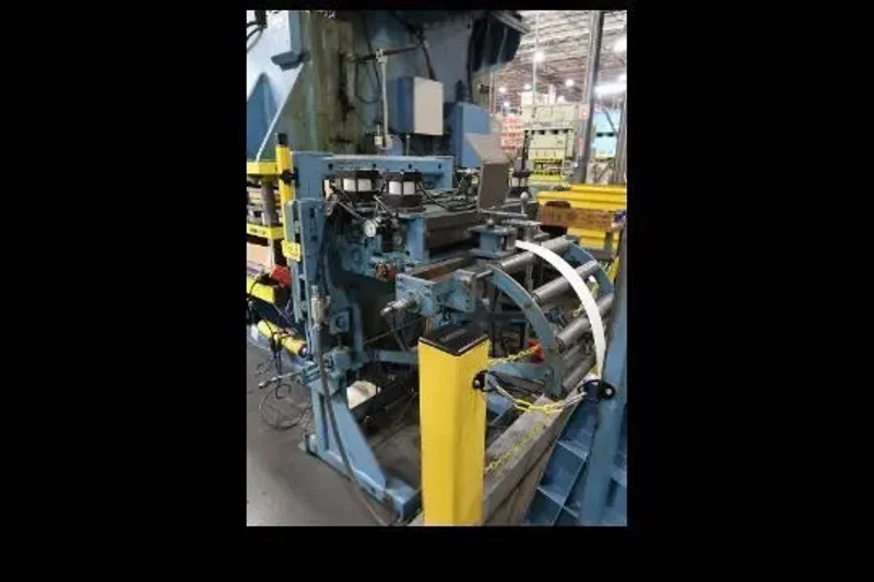 10,000 LB X 24&quot; X .032&quot; ROWE SERVO FEED LINE
