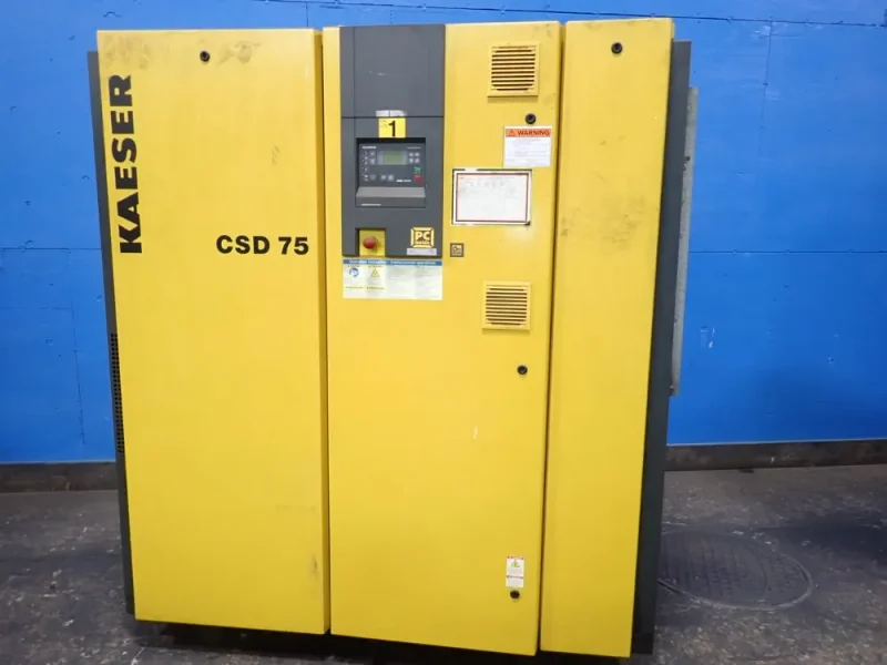 KAESER 75 HP AIR COMPRESSOR  -  CSD-75