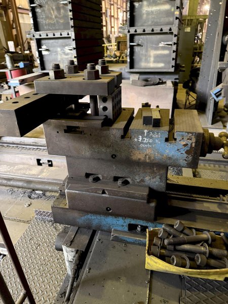 84" X 240" SAFOP LEONARD MODEL-1500 HEAVY DUTY ENGINE LATHE. STOCK # 0549026