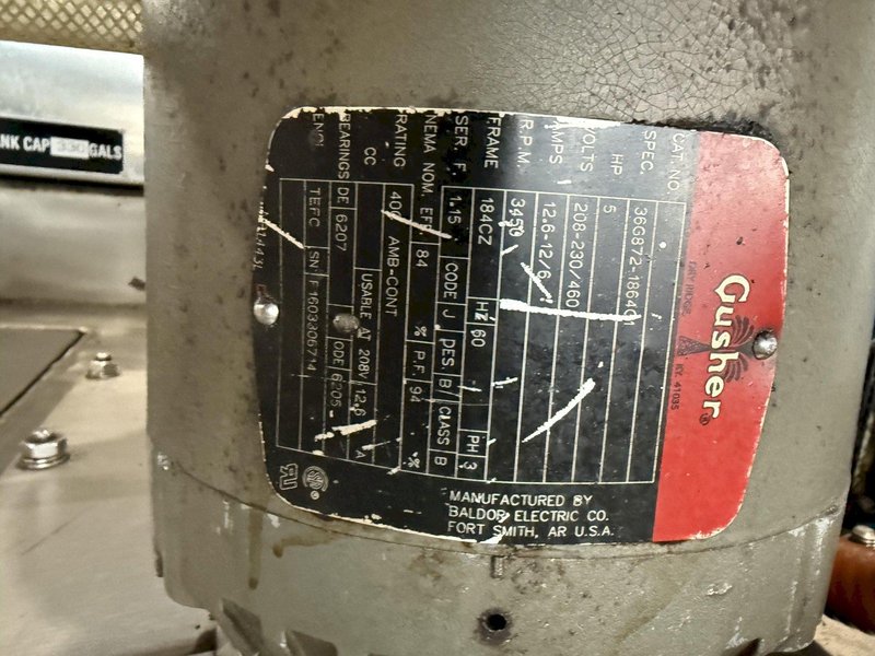 18&quot; X 16&quot; RANSOHOFF TWO STAGE ELECTRIC BELT TYPE PARTS WASHER. STOCK # 0132625.