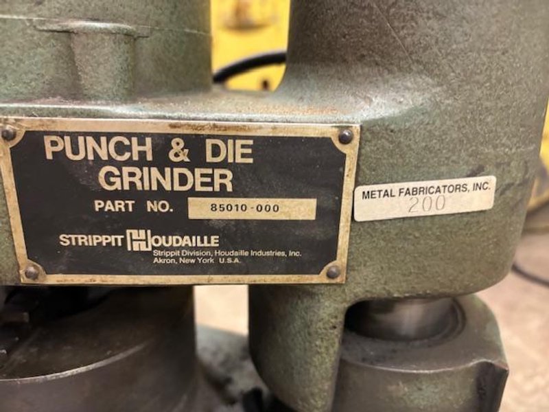 1 - PREOWNED STRIPPIT PUNCH AND DIE GRINDER, MODEL: 85010-000