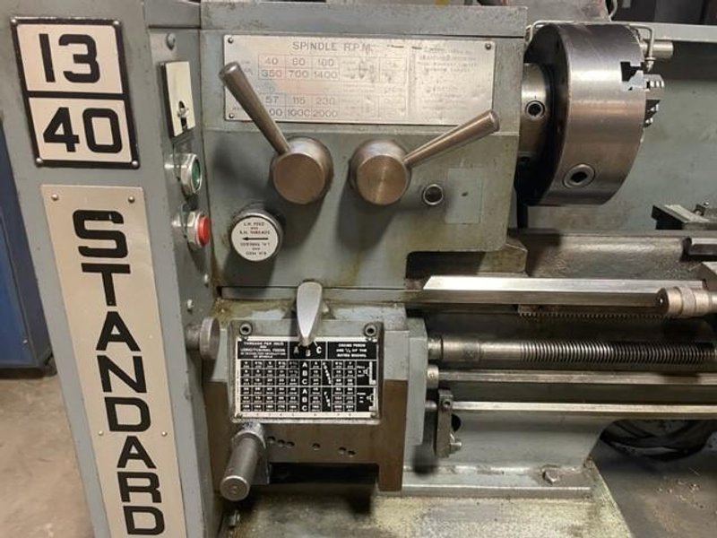 Standard Modern 1340 ENGINE LATHE, 13" SWING, 40" CENTERS