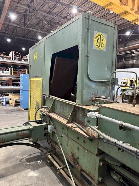 12&quot; X 6&quot; GALLAND HENNING MODEL #12DC DUAL COMPRESSION METAL SCRAP BALER: STOCK #21846