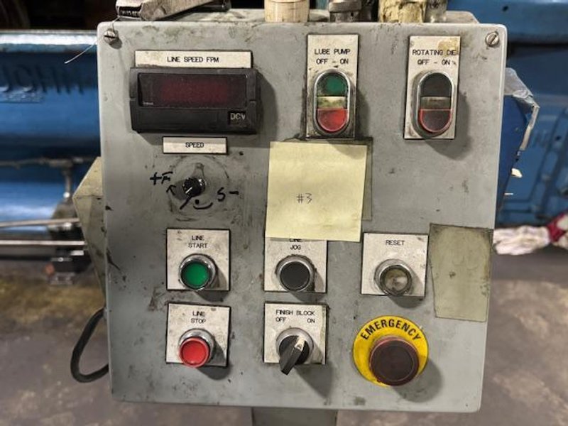 3/8&quot; Vaughn Model 10 DST 10 Die Wire Drawing Machine (14508)