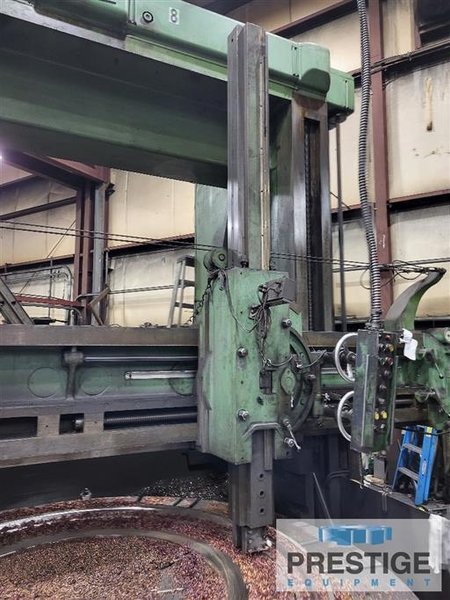 King 144&quot; Vertical Boring Mill
