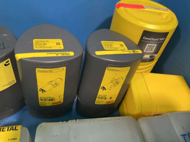 SANDVIK COROMANT, KENNAMETAL, ERICKSON MISC. TOOLING EQUIPMENT