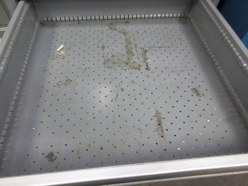 Lista Cabinet 9 Drawer with Die Springs / Bolts / Parts- Auction Item