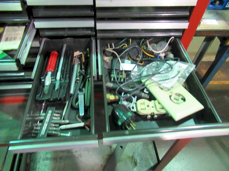 Craftsman 12-Drawer Tool Chest on Rolling Cart with Caster and Contents- Auction Item