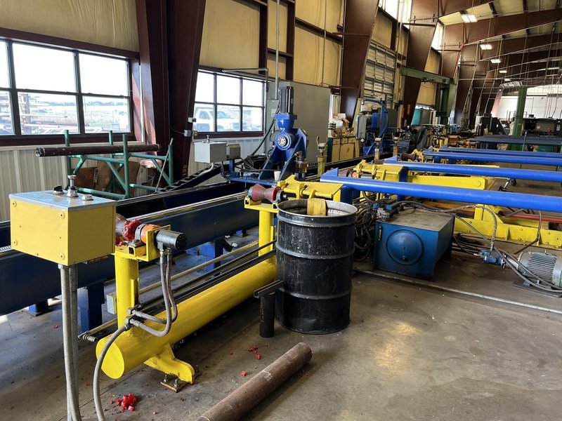 Used, 4th Axis Tubular Counterbore and Drilling Machine