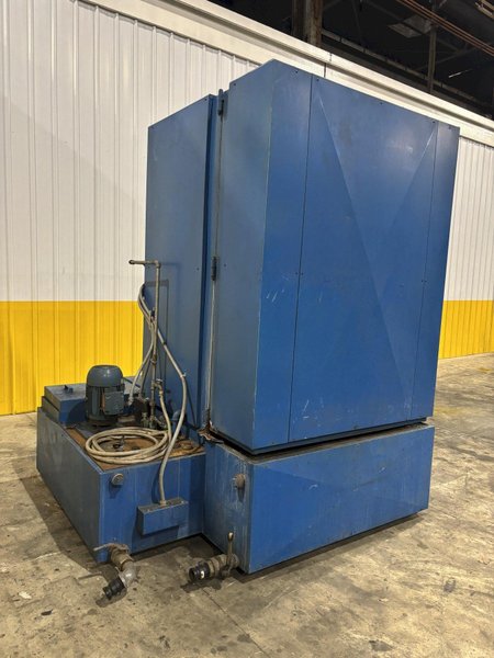 48&quot; x 60&quot; MAXJET ROTARY TABLE HEATED POWER PARTS WASHER 20 HP: STOCK #22566
