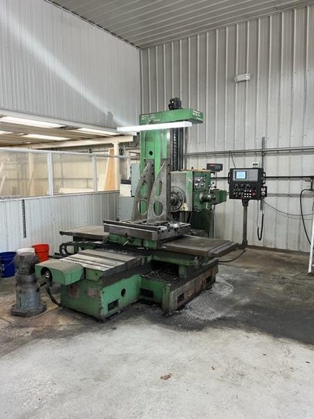 4&quot; WOTAN CNC TABLE-TYPE HORIZONTAL BORING MILL. STOCK #0129725