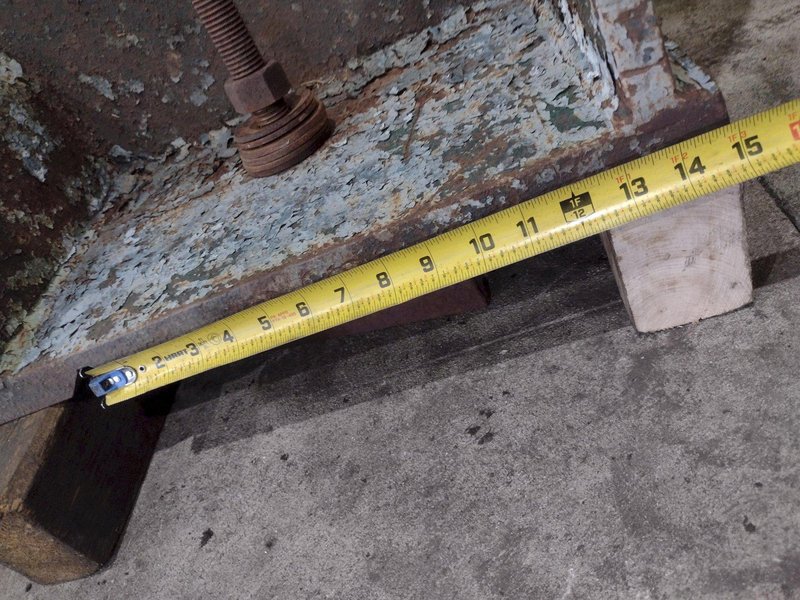 36&quot; 3 POINT ENGINE LATHE LARGE STEADY REST: STOCK #23368