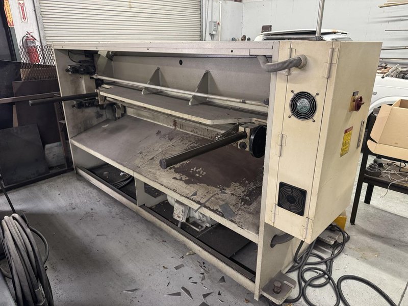 3/16″ x 6′ Birmingham H-0645 Hydraulic Shear, 2004 – Backgauge