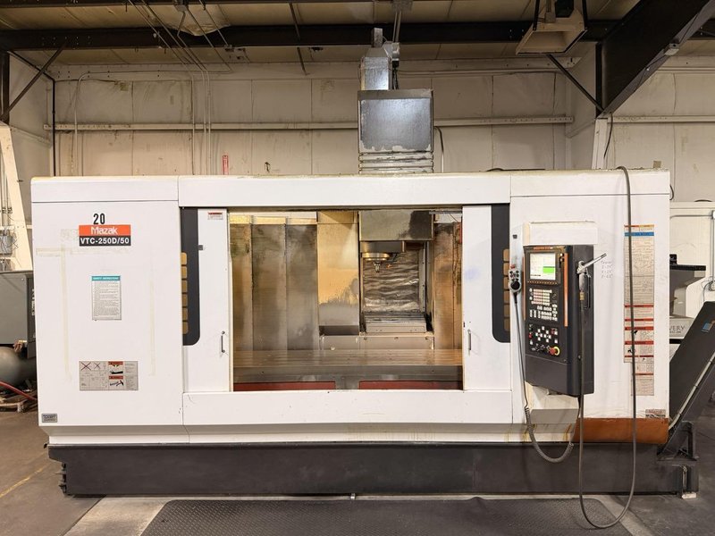 Mazak VTC250D/50 CNC VMC, 2006