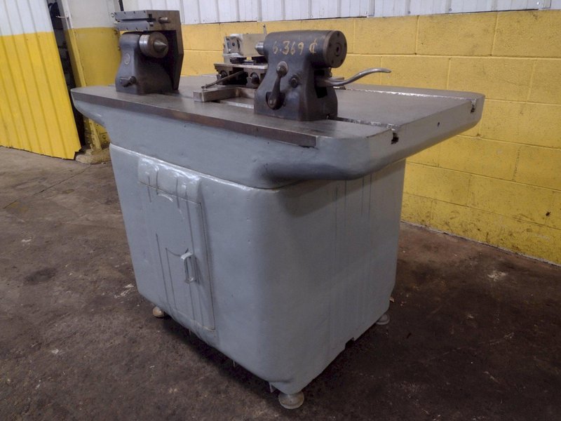 T-SLOTTED INSPECTION TABLE WITH CENTERS: STOCK #17362