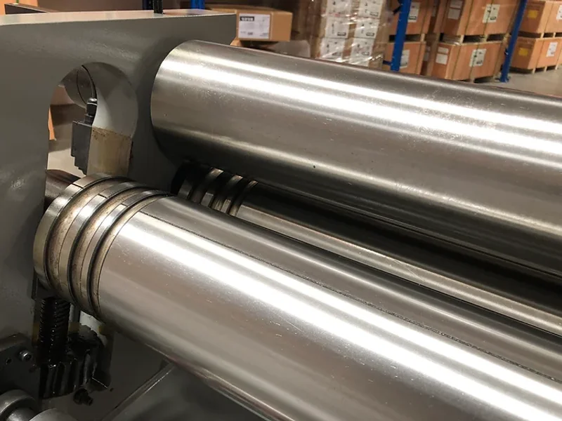 NEW 4&#039; X 1/4&quot; GMC MODEL PBR-0425E PLATE BENDING ROLL