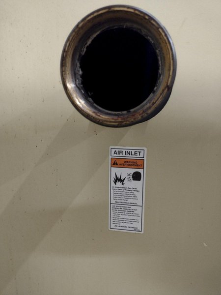 100 HP INGERSOLL-RAND MODEL RS75i-A125 ROTARY SCREW AIR COMPRESSOR W/ AIR DRYER: YOBRO #25976