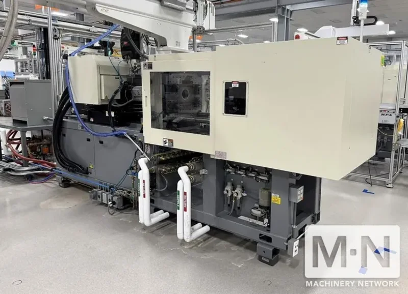 88 TON 1.2 OZ NISSEI MODEL NEX80III-5EG ELECTRIC INJECTION MOLDING MACHINE MFG 2018