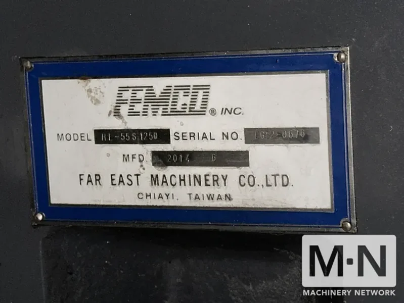 Femco HL-55S CNC Lathe, 2014