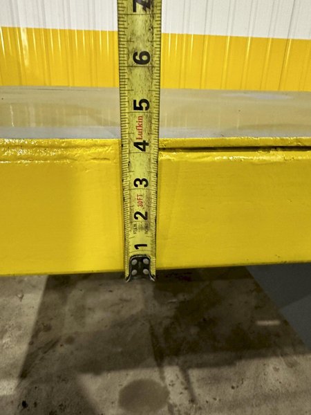 10,000 LBS X 120” X 78” HEAVY DUTY ROLLING TRANSFER CARTS: STOCK #19972