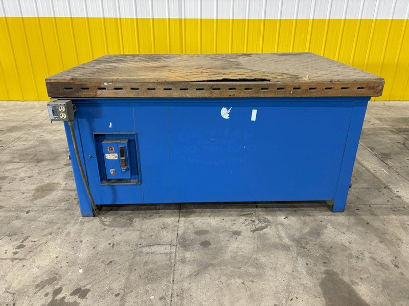 72" X 48" X 2 HP DENRAY DOWN DRAFT TABLE: STOCK #21060