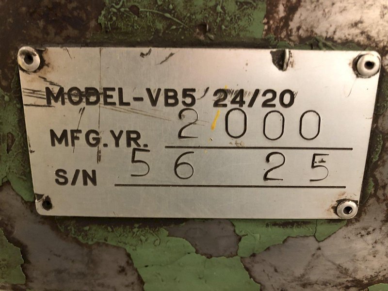 20" X 24" PEDDINGHAUS VB-5 24/20 VERTICAL SAW, NEW 2000: STOCK #18390