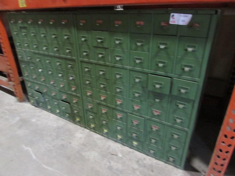 108 DRAWERS METAL CABINET: STOCK 17350