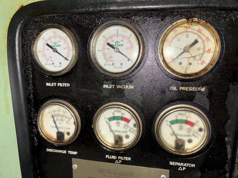 75 HP SULLAIR MODEL #VS20-75W ROTARY SCREW VACUUM SYSTEM: STOCK #22501