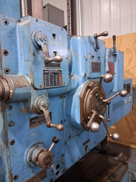 Giddings &amp; Lewis 350-T Horizontal Boring Mill, 1957 – Tailstock