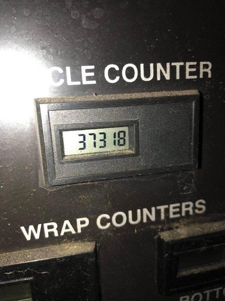 HIGHLIGHT INDUSTRIES FREEDOM 6512 SPIRAL PALLET STRETCH WRAPPER MACHINE