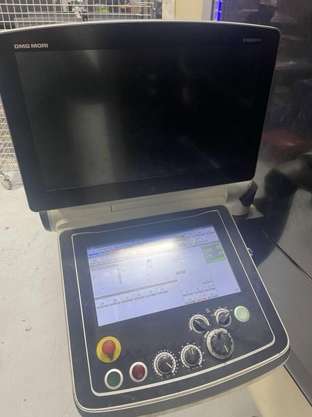 DMG Mori NHX 5000 HMC, 2017 – Full 4th Axis, TSC, ERGOline Celos M730UM Control, Chip Conveyor