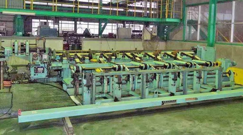 Drawing Machine Line, Schumag, 2.36" Dia.