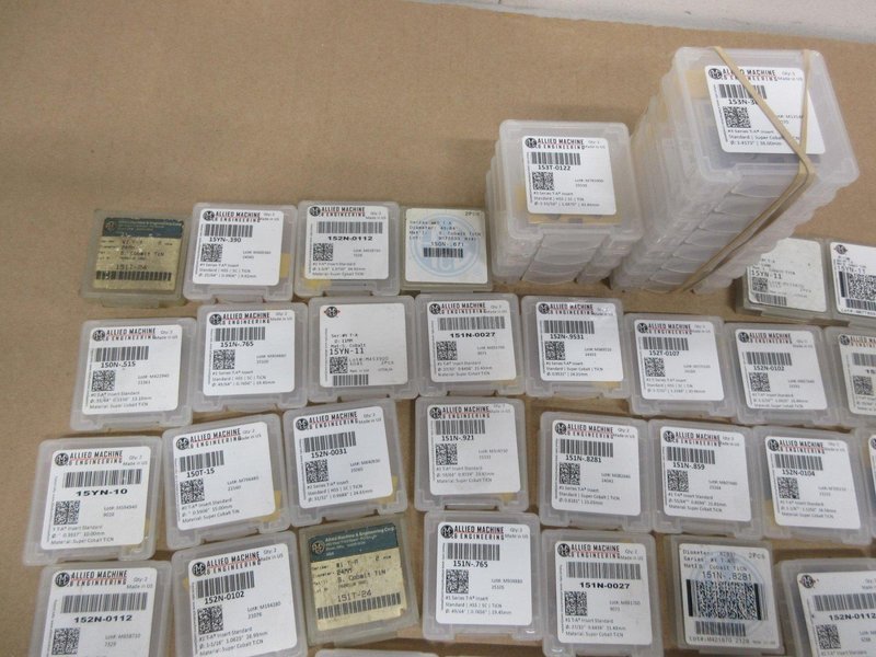 Acme | Allied Machine Drill Inserts, Many Sizes .433" - 1.6875" , Dozens of Inserts, Many Packages Contain 2 Inserts *** All New In Packaging ***- Auction Item