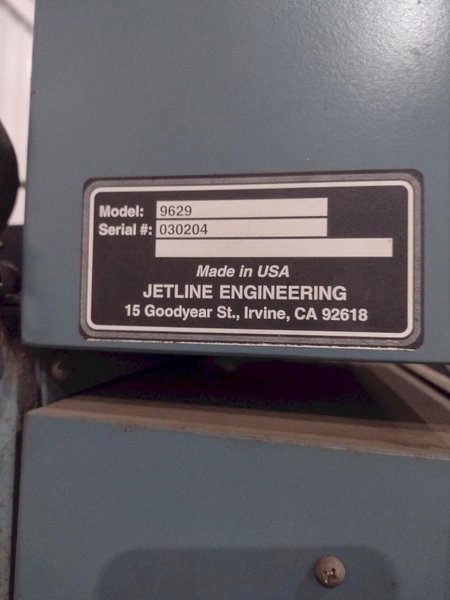 16' JETLINE ENGINEERING MODEL #LWS-192 LONGITUDINAL EXTERNAL SEAM WELDER: YOBRO #25751