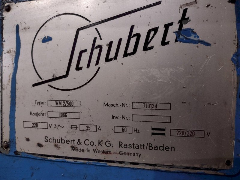 20"  X .078" SCHUBERT 19 ROLL MODEL WM2/500 COIL STRIP STRAIGHTENER PRECISION LEVELER: YOBRO #24983