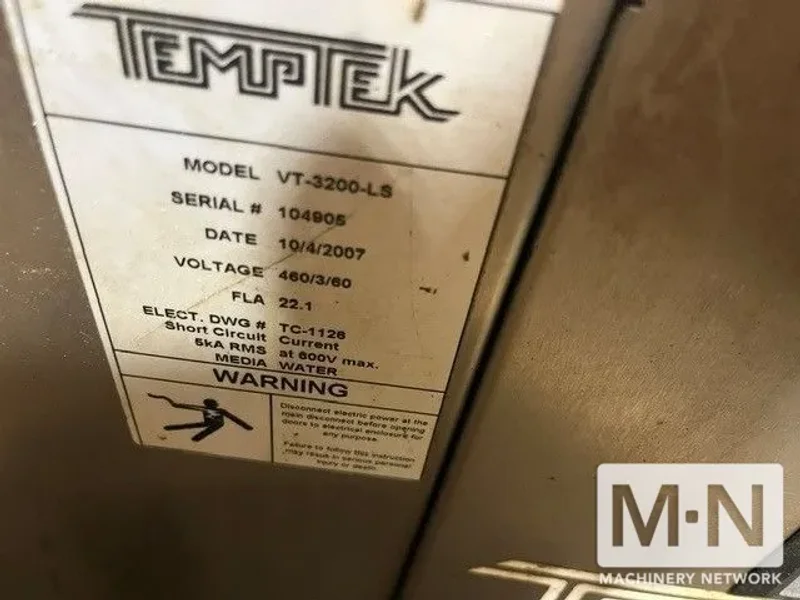3 HP TEMPTEK MODEL VT3300-LS THERMOLATOR (10) AVAILABLE  MFG 2016- 2005