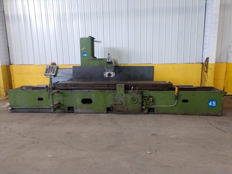 18&quot; X 128&quot; CINCINNATI HYPOWERMATIC HORIZONTAL SIMPLEX PRODUCTION MILL. STOCK # 1162121