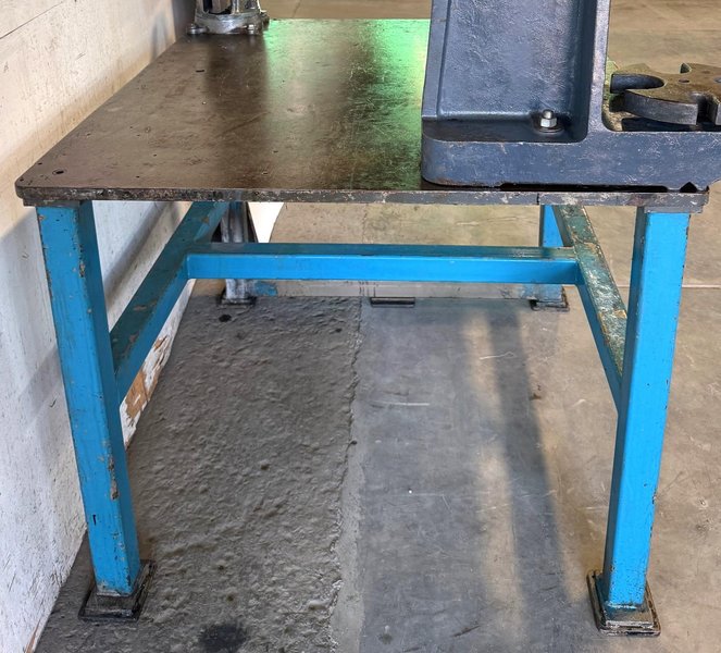 48&quot; x 52&quot; Steel Welding Table, 1&quot; Thick Top, 40&quot;H