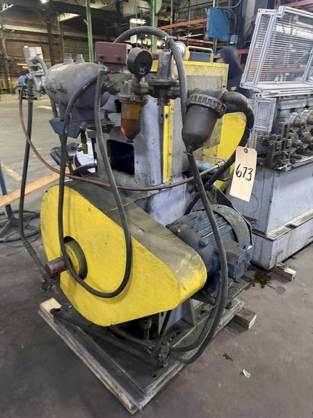 25 TON YODER MODEL #P-25 OPEN THROAT CUTOFF PRESS: YOBRO #25225