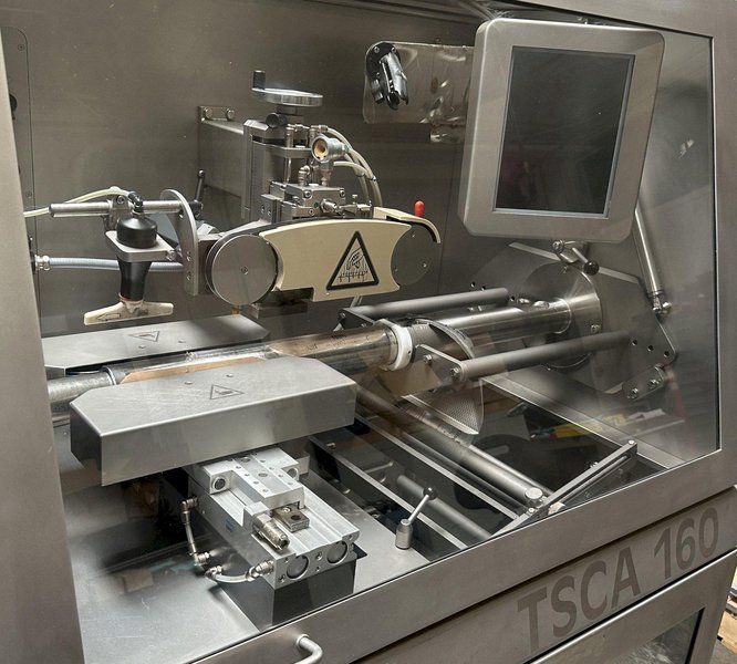 Poly-Clip System TSCA 160 Transfer Sealing Clip Automatic Sealing Clipping Machine Automatic adjustment clip pressure and displacer Automatic monitoring of clip and die (RFID)