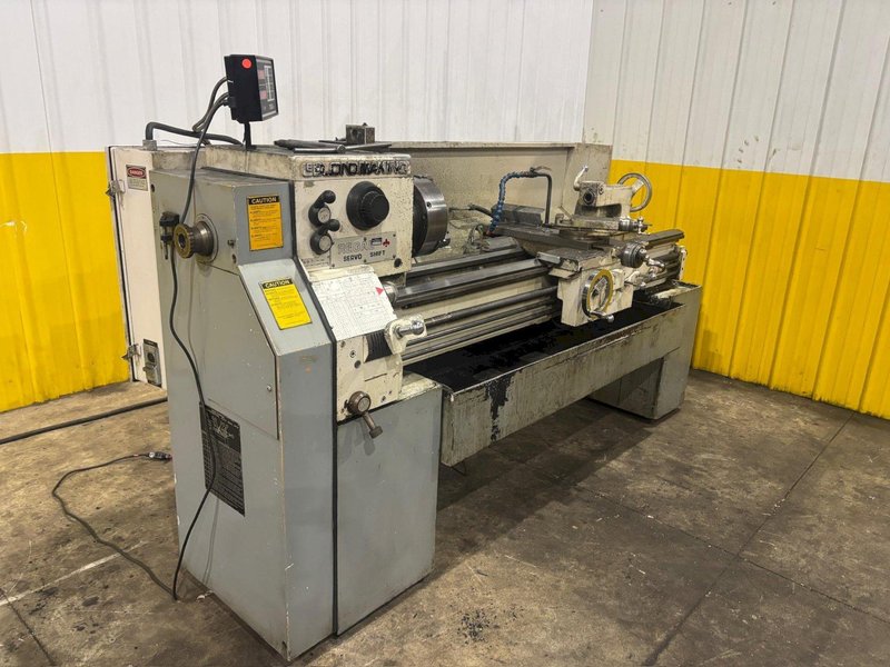 15&quot; X 54&quot; LEBLOND MAKINO MODEL #14C REGAL 15 SERVO SHIFT ENGINE LATHE W/ METRIC: YOBRO #24405