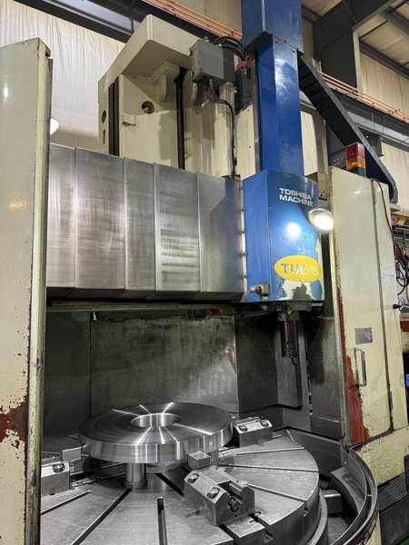 1999 Toshiba TUE-15 CNC Vertical Boring Mill For Sale