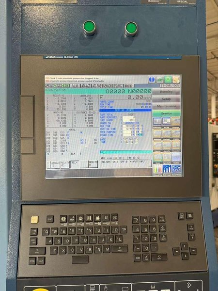 Matsuura MX-330 5-Axis CNC Vertical Machining Center – 15,000 RPM Mill