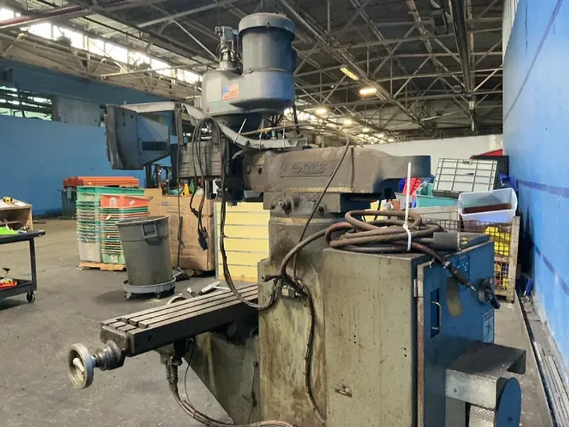Bridgeport 9” X 48” Vertical Mill