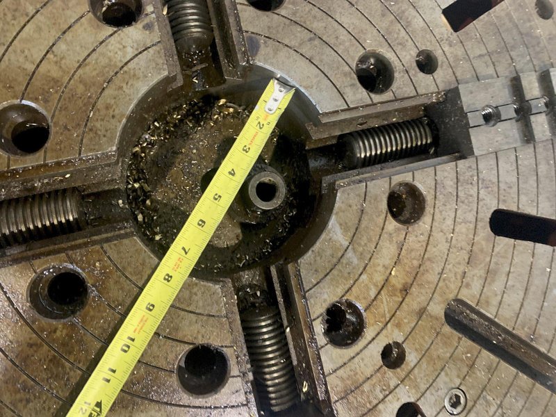 36&quot; 4-JAW LATHE CHUCK. STOCK # 0999024.