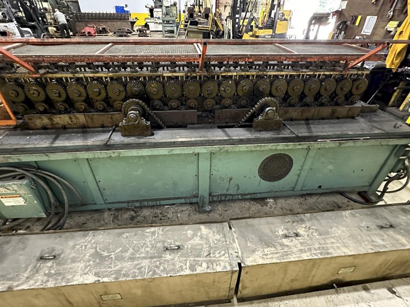 20 STAND X 1.5&#039; X 10&quot; RS CONTOUR ROLLFORMER WITH AMS CONTROLS: STOCK #21331