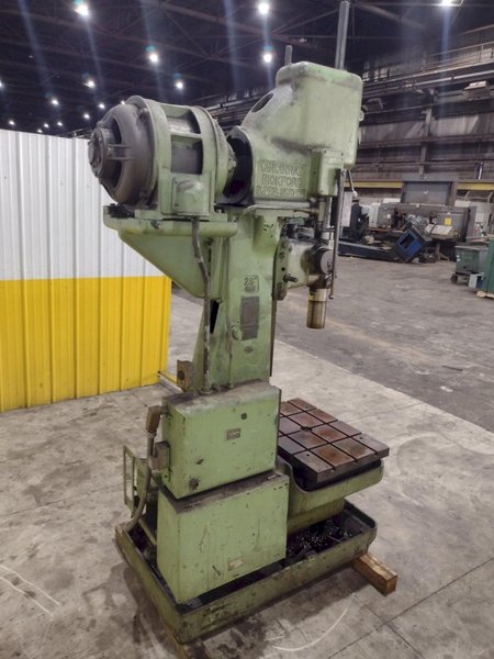 28&quot; CINCINNATI BICKFORD MODEL #3L GEARED HEAD SINGLE SPINDLE  DRILL: STOCK #22815