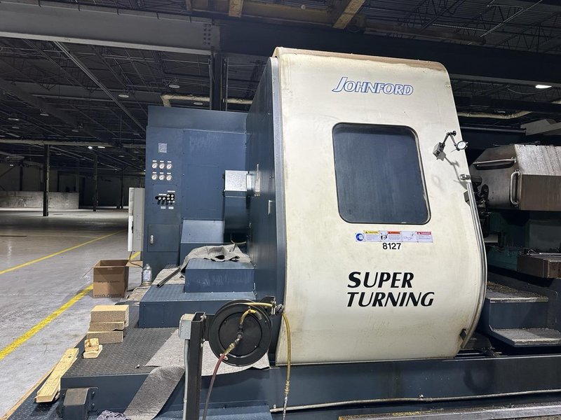 Johnford LC-50360D CNC Turning &amp; Milling Flatbed CNC Lathe, 2016 – Milling, Y-Axis